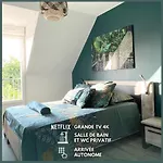 Magnifique 12 Pers - 6 Avec Salle De Bain Privative Au Calme - 30 Min Asterix - Ecrin De Charme Apartamento