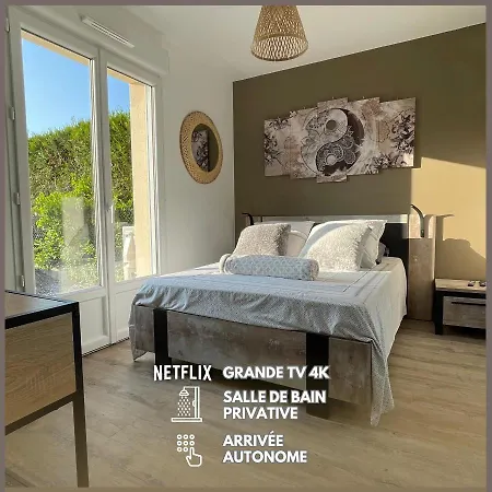Magnifique 12 Pers - 6 Avec Salle De Bain Privative Au Calme - 30 Min Asterix - Ecrin De Charme Appartement *