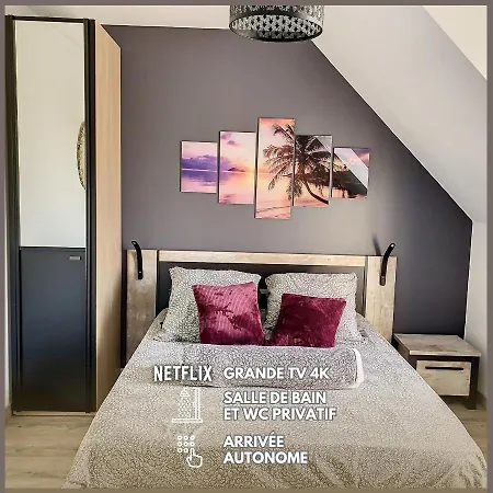 Magnifique 12 Pers - 6 Avec Salle De Bain Privative Au Calme - 30 Min Asterix - Ecrin De Charme *